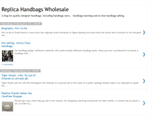 Tablet Screenshot of designhandbags.blogspot.com