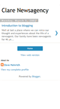 Mobile Screenshot of clarenewsagency.blogspot.com