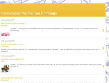 Tablet Screenshot of profespalmares.blogspot.com