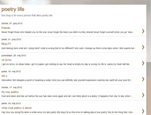 Tablet Screenshot of domainofapoet.blogspot.com