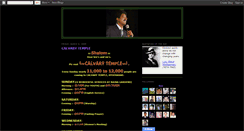 Desktop Screenshot of calvarytemplehyd.blogspot.com