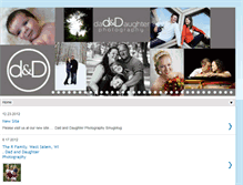 Tablet Screenshot of daddaughterphotography.blogspot.com