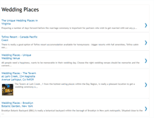 Tablet Screenshot of bestweddingplaces.blogspot.com