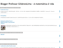 Tablet Screenshot of blogprofessorgildenes.blogspot.com