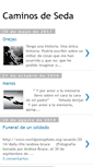 Mobile Screenshot of caminos-de-seda.blogspot.com