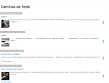 Tablet Screenshot of caminos-de-seda.blogspot.com