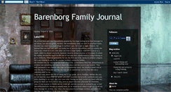 Desktop Screenshot of barenborgfamily.blogspot.com