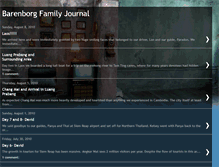 Tablet Screenshot of barenborgfamily.blogspot.com