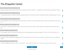 Tablet Screenshot of etiquettecenter.blogspot.com