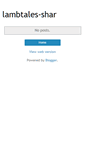 Mobile Screenshot of lambtales-shar.blogspot.com