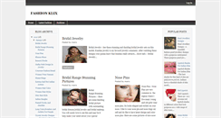 Desktop Screenshot of fashionklix.blogspot.com