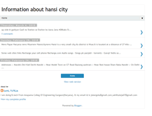 Tablet Screenshot of hansicity.blogspot.com