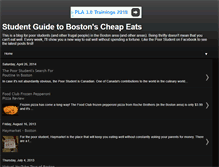 Tablet Screenshot of bostoncheapeats.blogspot.com