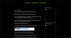 Desktop Screenshot of mariaozawa-tattoo.blogspot.com