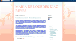 Desktop Screenshot of mariadelourdesdiazreyes.blogspot.com