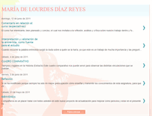 Tablet Screenshot of mariadelourdesdiazreyes.blogspot.com