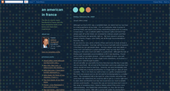 Desktop Screenshot of an-american-in-france.blogspot.com