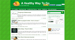 Desktop Screenshot of healthywaytogo.blogspot.com