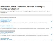 Tablet Screenshot of besthumanresourceplanning.blogspot.com