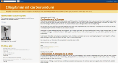 Desktop Screenshot of illegitimis-nil-carborundum.blogspot.com