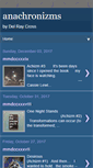 Mobile Screenshot of anachronizms.blogspot.com