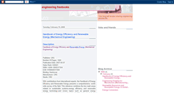 Desktop Screenshot of engineering-ebooks.blogspot.com