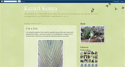 Desktop Screenshot of kazuri-kenya.blogspot.com