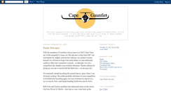 Desktop Screenshot of capegauntlet.blogspot.com