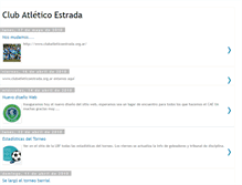 Tablet Screenshot of clubatleticoestrada-1.blogspot.com