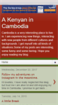 Mobile Screenshot of maggie-kenyanincambodia.blogspot.com