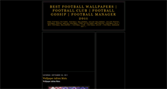 Desktop Screenshot of best-football-wallpapers.blogspot.com