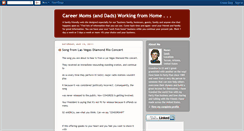 Desktop Screenshot of careermomsathome.blogspot.com