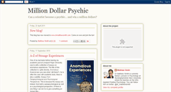 Desktop Screenshot of milliondollarpsychicblog.blogspot.com