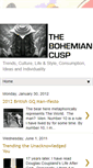 Mobile Screenshot of bohemiancusp.blogspot.com