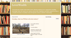 Desktop Screenshot of leverwealth.blogspot.com