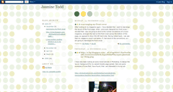 Desktop Screenshot of jasminetodd.blogspot.com