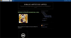 Desktop Screenshot of dibujoartisticoarte2.blogspot.com