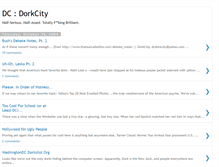 Tablet Screenshot of dorkcity.blogspot.com