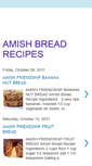 Mobile Screenshot of amishbreadrecipes.blogspot.com