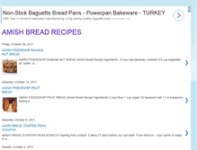 Tablet Screenshot of amishbreadrecipes.blogspot.com