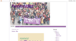 Desktop Screenshot of feministbiz.blogspot.com