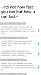 Mobile Screenshot of howyourunfast.blogspot.com