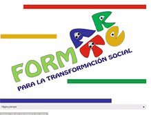 Tablet Screenshot of formarteparalatransformacionsocial.blogspot.com