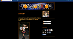 Desktop Screenshot of cosmofixion.blogspot.com