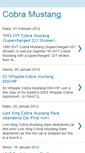 Mobile Screenshot of cobra-mustang-guides.blogspot.com