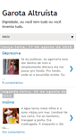 Mobile Screenshot of garotaaltruista.blogspot.com