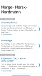 Mobile Screenshot of norge-norsk-nordmenn.blogspot.com