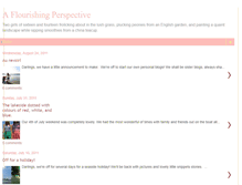 Tablet Screenshot of aflourishingperspective.blogspot.com