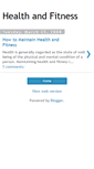 Mobile Screenshot of 4healthand-fitness.blogspot.com