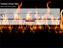 Tablet Screenshot of hottesturbanmen.blogspot.com